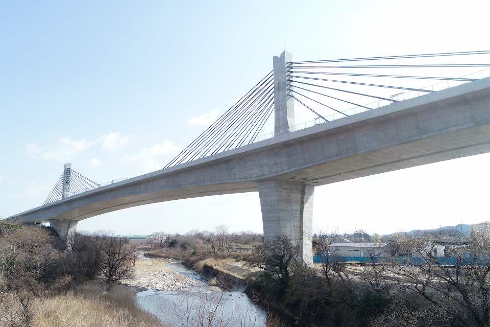新名神高速道路 菰野第二高架橋