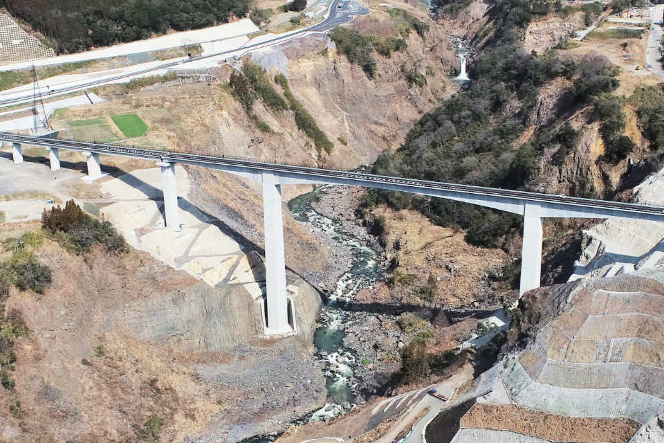 国道325号線 新阿蘇大橋