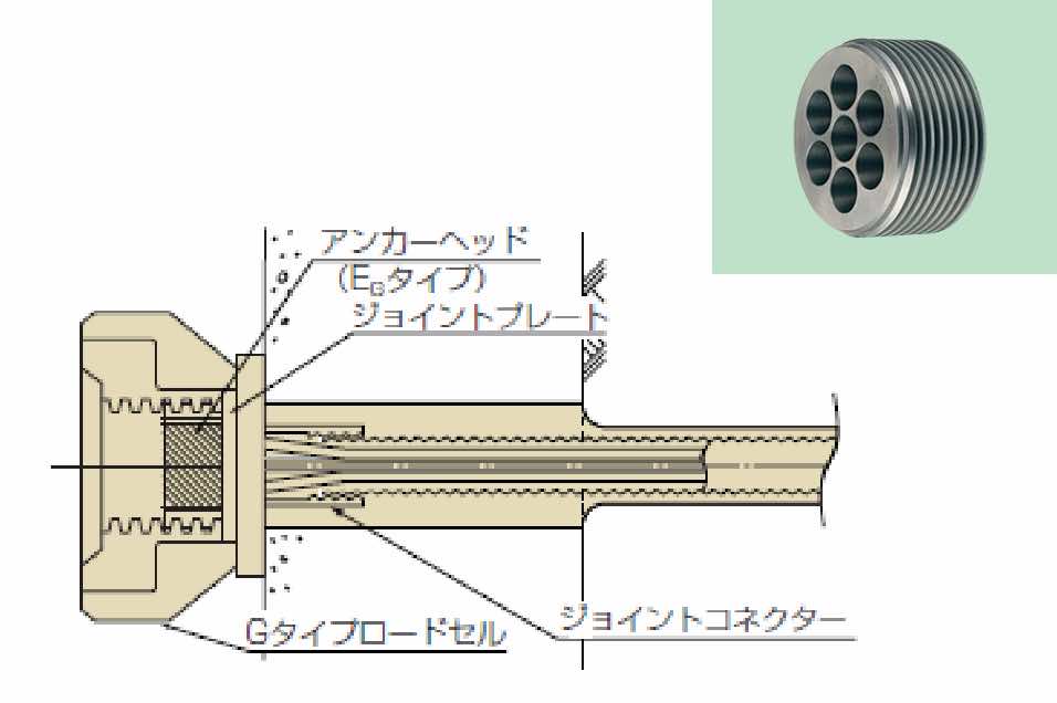 荷重測定型定着具（EGタイプ）